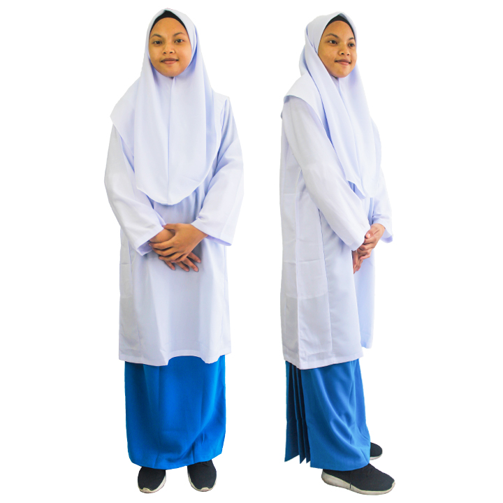 Buy ( HARGA BORONG ) BAJU KURUNG SEKOLAH MENENGAH KOSHIBO KAIN 