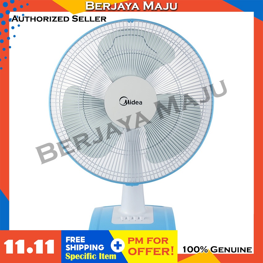 Midea 16 Table Fan Mf 16ft15nb Mf 16ft17nb