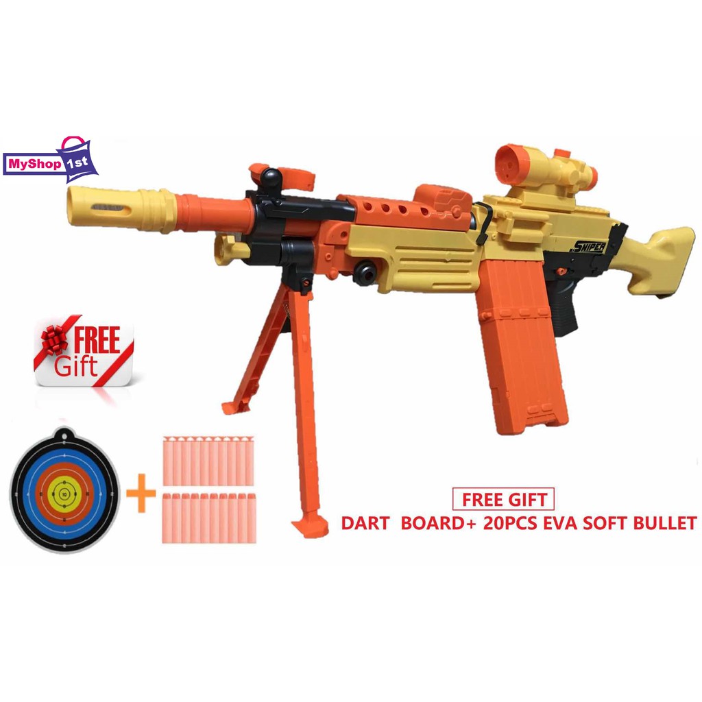 soft bullet gun toy