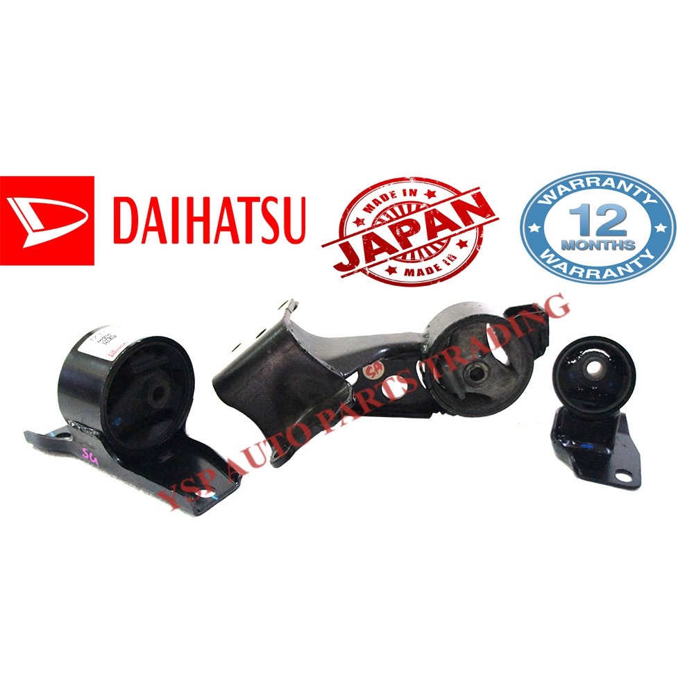 Daihatsu Engine Mount Mounting Full Set Perodua Kancil 660 