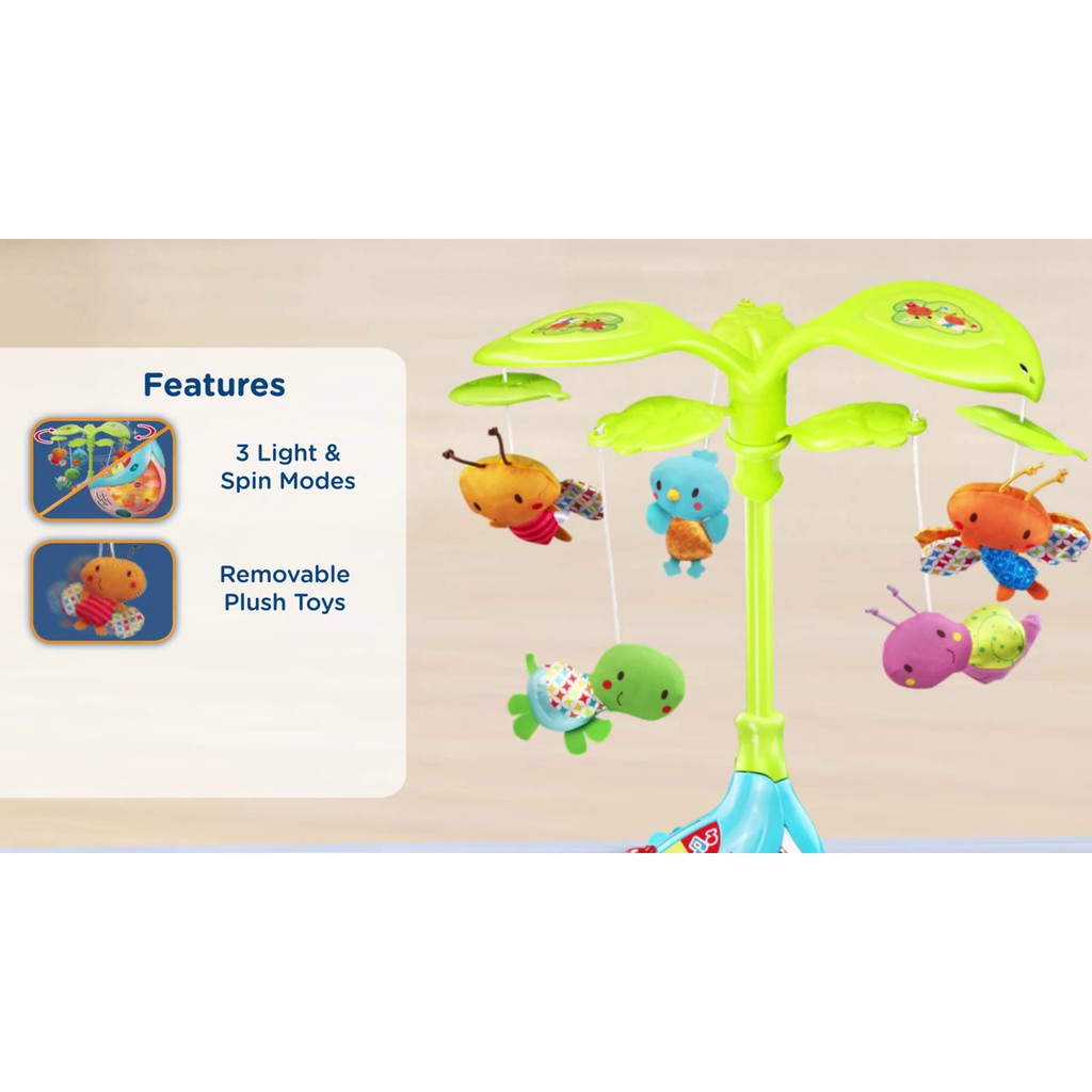 vtech cot mobile pink