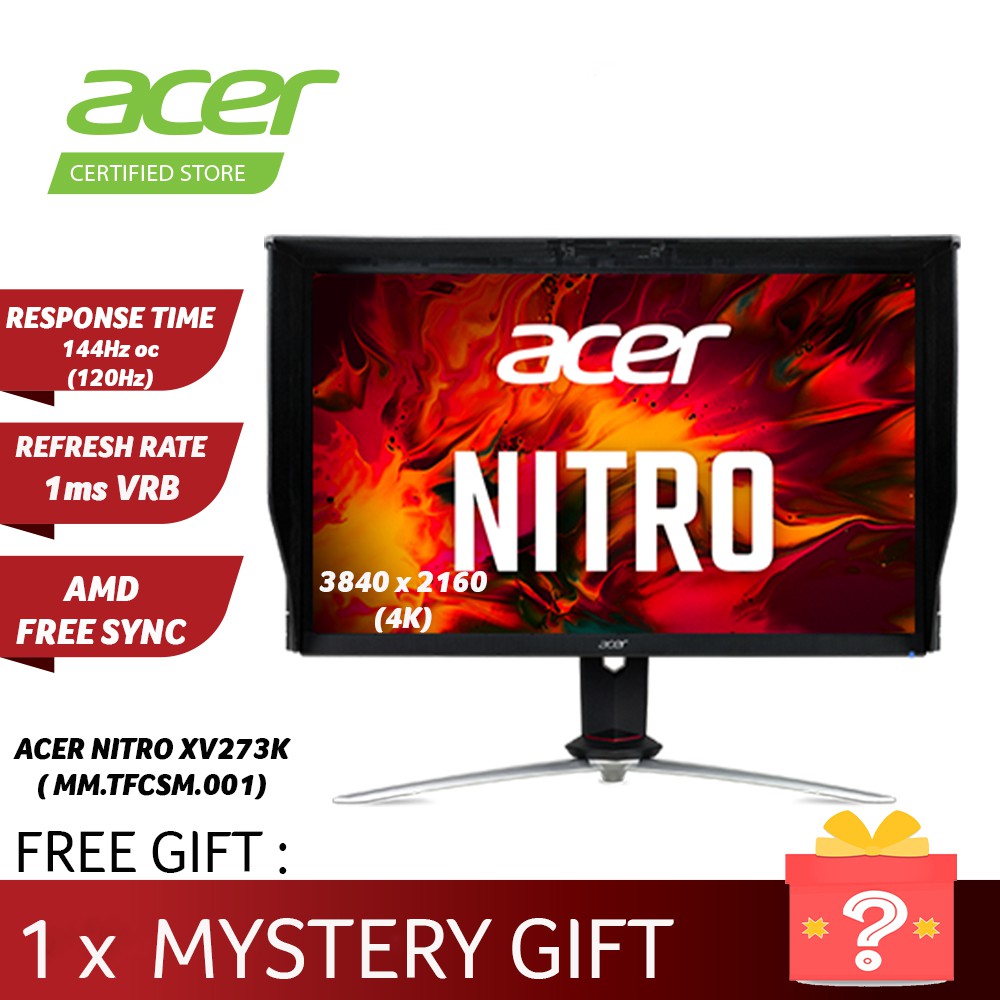 Acer Nitro Xv273k 27 4k Gaming Monitor Review Youtube