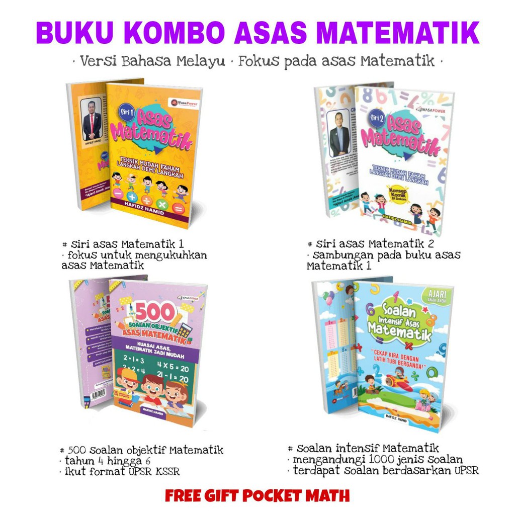 Buku Asas Matematik Tahun 4 5 6 Shopee Malaysia