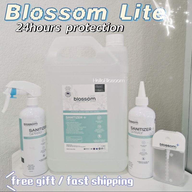 Blossom Sanitizer Hand Sanitizer Spray 50ml Pocket Sanitizer Non Alcohol Hand Sanitizer Mini Sanitizer Spray 消毒液 消毒水