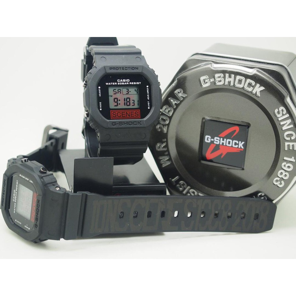 g shock 5600 black