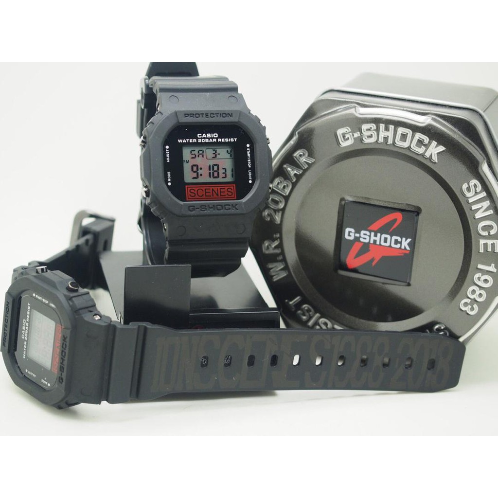 新しい季節 B'z ×G-SHOCK DW5600-BZ adnd.in