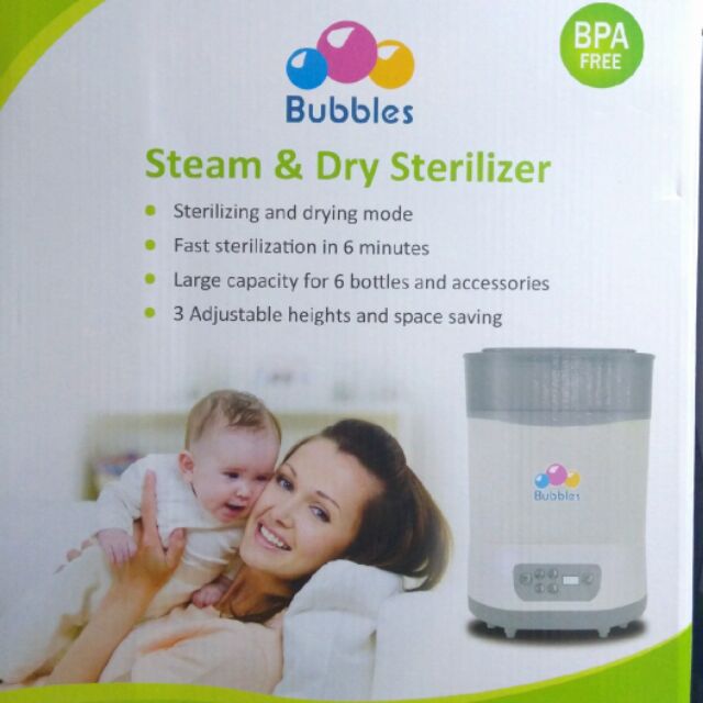 bubbles steam sterilizer