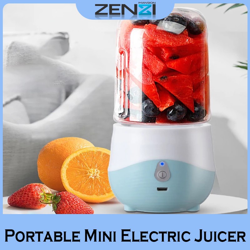 Portable Mini Electric Juicer USB Rechargeable Handheld Blender Fruit Mixers Fruit Food Milkshake Juice Maker Machine