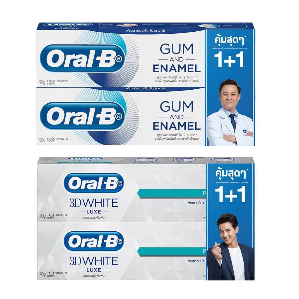 Value Pack Ix Oral-B Toothpaste Freshly Scented Breath Formula Size 90 ...