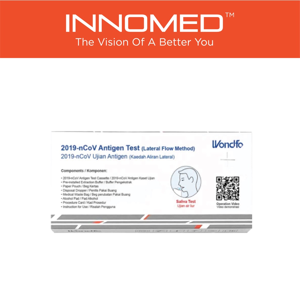 Wondfo Saliva Covid Test Kit Shopee Malaysia