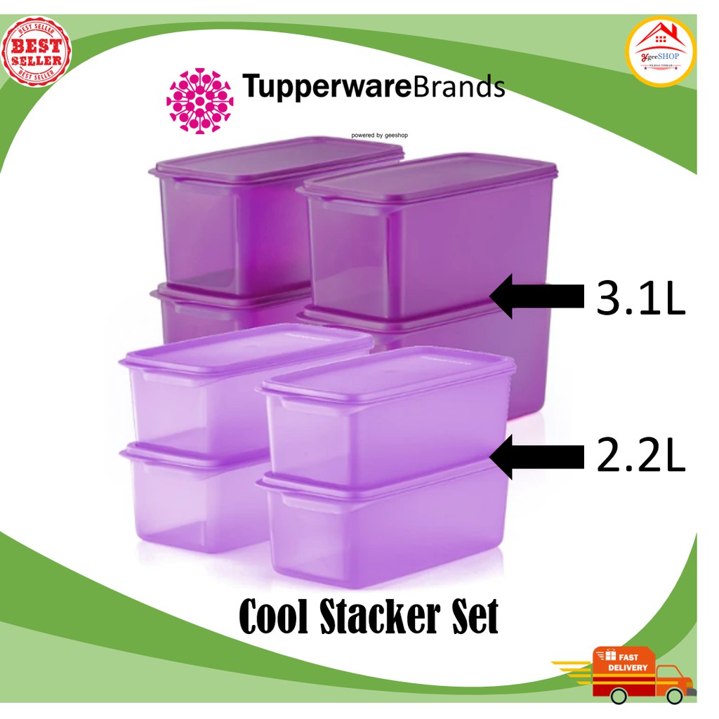 Tupperware Cool Stacker Set(100% Original Tupperware)