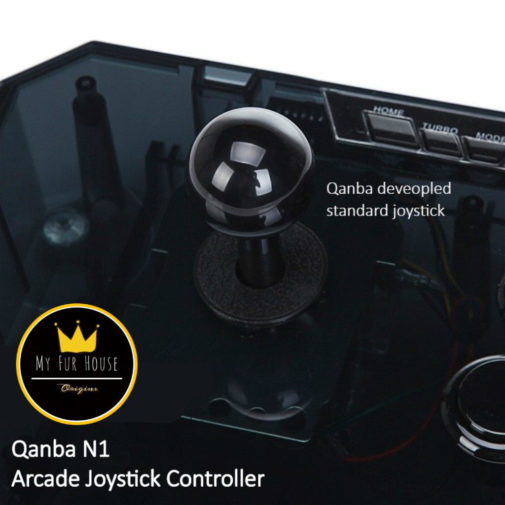 Genuine QANBA N1-B Arcade Joystick Controller PS3 PS4 PC360 Xinput Nintendo  Switch Laptop Android Computer Games | Shopee Malaysia
