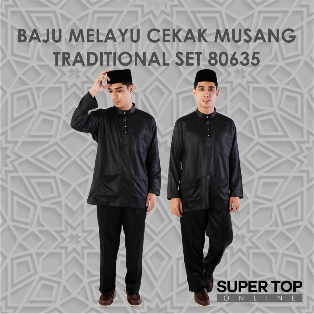 Buy Baju Melayu Cekak Musang Traditional Set 80635 Prg 1 Seetracker Malaysia