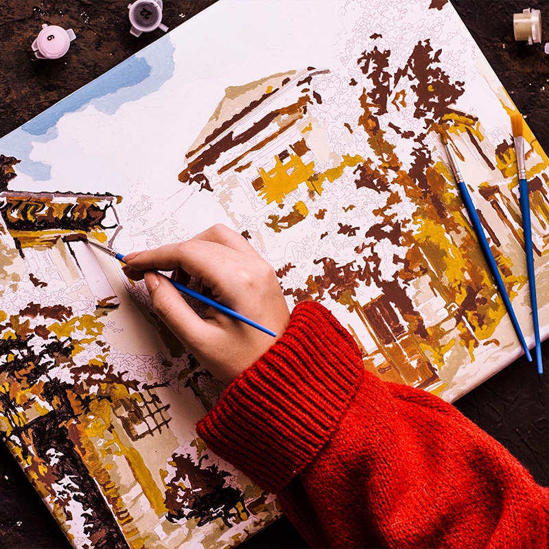 Durable Multi DROFE【40x50cm/20x30cm】Your name~Japanese Anime~Classic Anime~DIY painting by numbers~paint numbers~... - Image 2