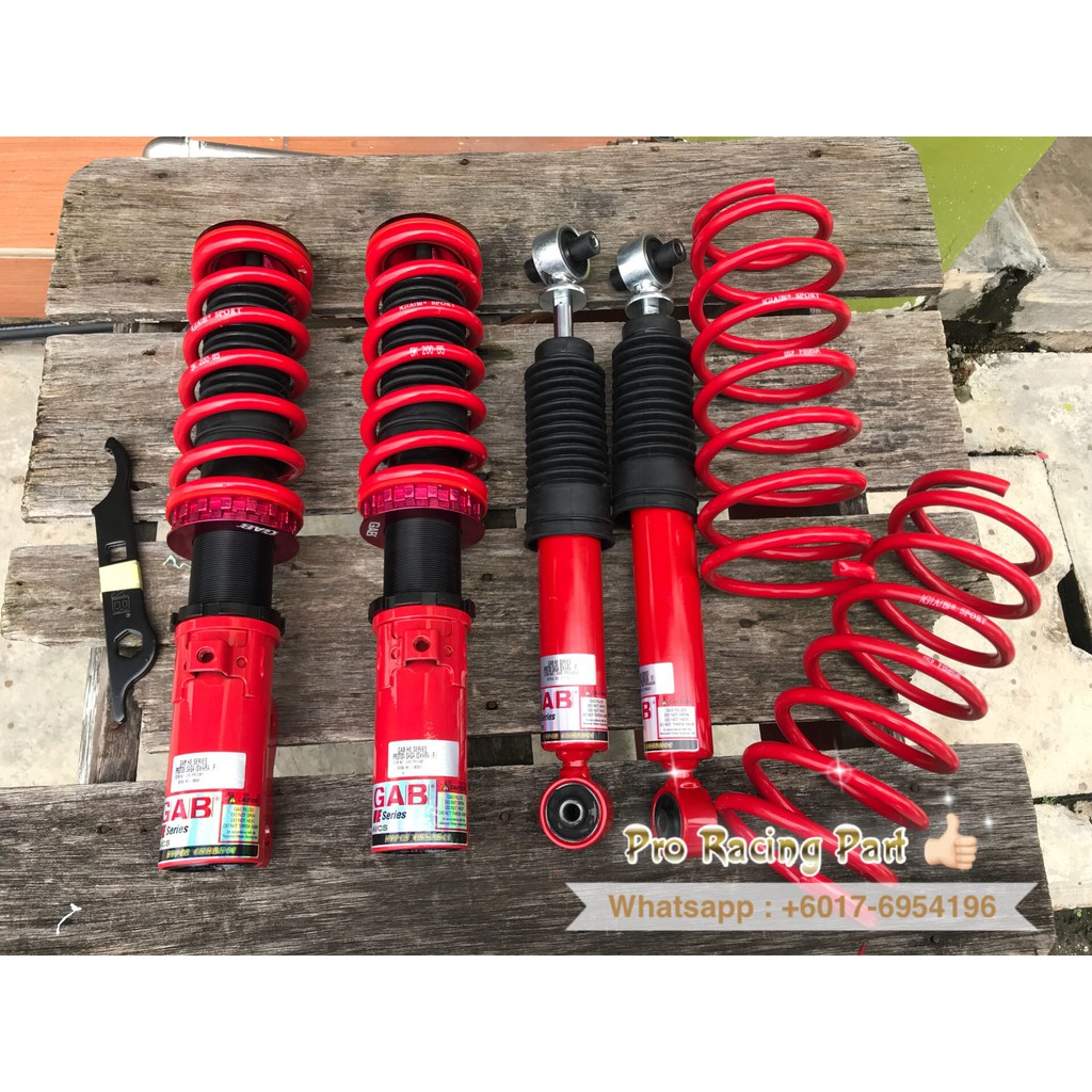 Gab Suspension Saga Iswara Adjustable High Low Bodyshift Mmc Lmst Shopee Malaysia