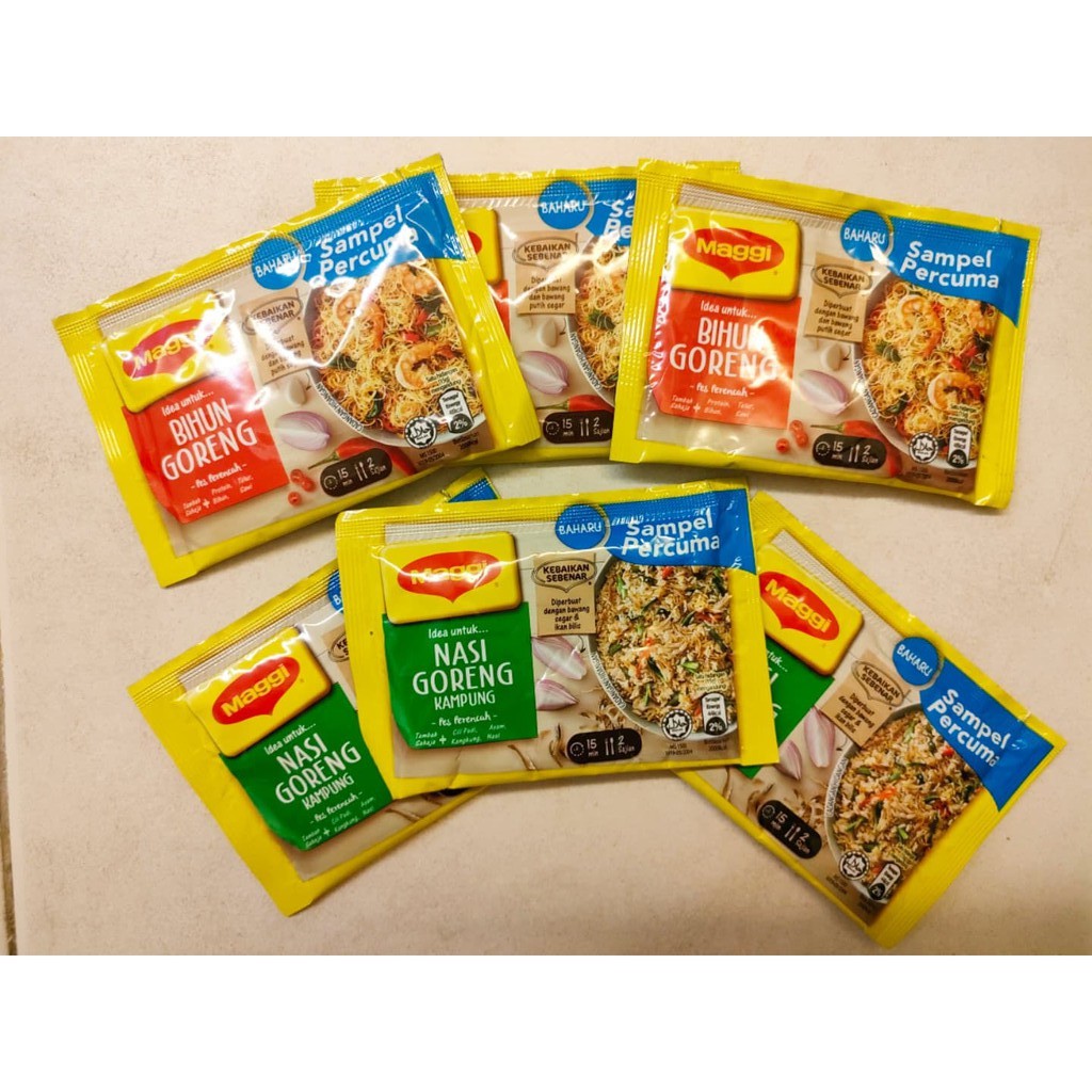 Buy Maggi Pes Perencah Nasi Goreng Bihun Goreng 15g Exp Dec2021 Seetracker Malaysia