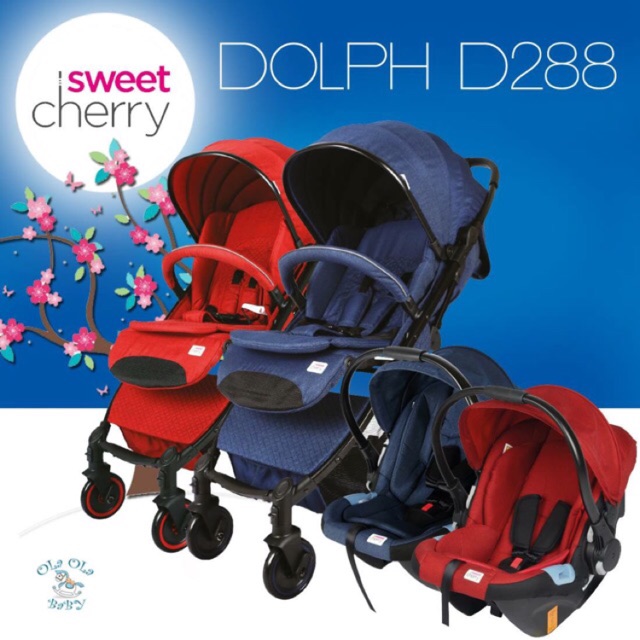 sweet cherry d288 dolph stroller