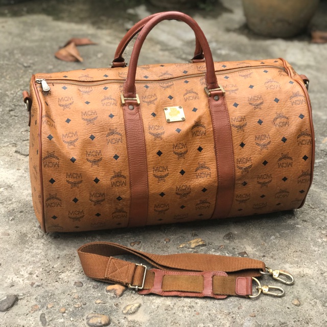 mcm travel bag