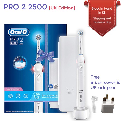 oral b pro 2 2500 white