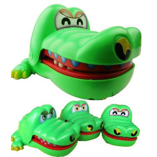 Crocodile Mouth Bite Game Funny Dentist Finger Novelty Gag Toy Gift Kids Playing