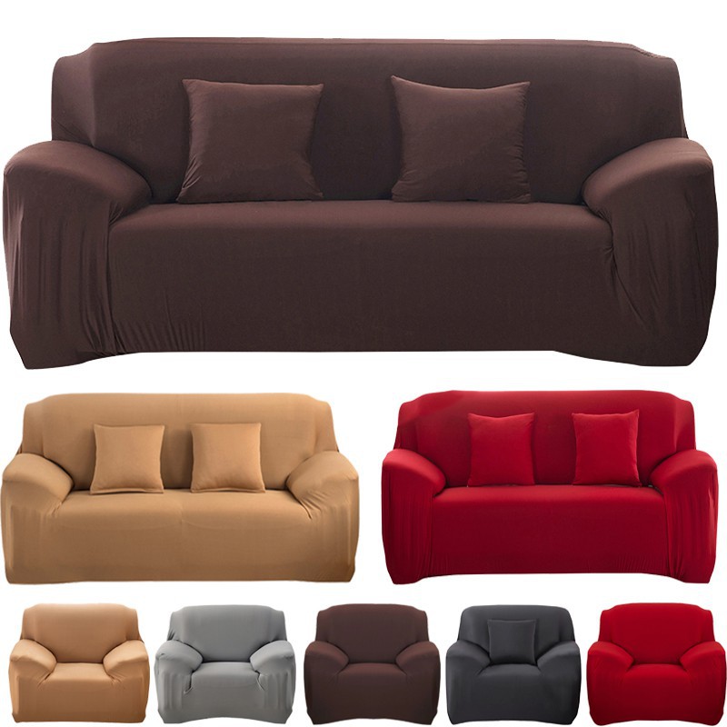 Sofa Couch Slipcover Covers Elastic Fabric Stretch Seater