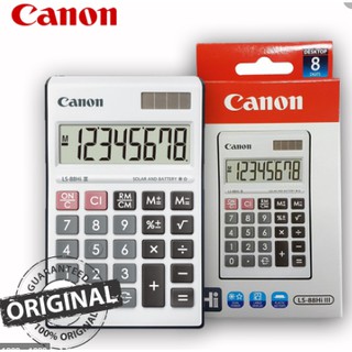 【Original】 Canon LS-88Hi III Calculator (8 Digits) | Kalkulator Canon LS88 Hi