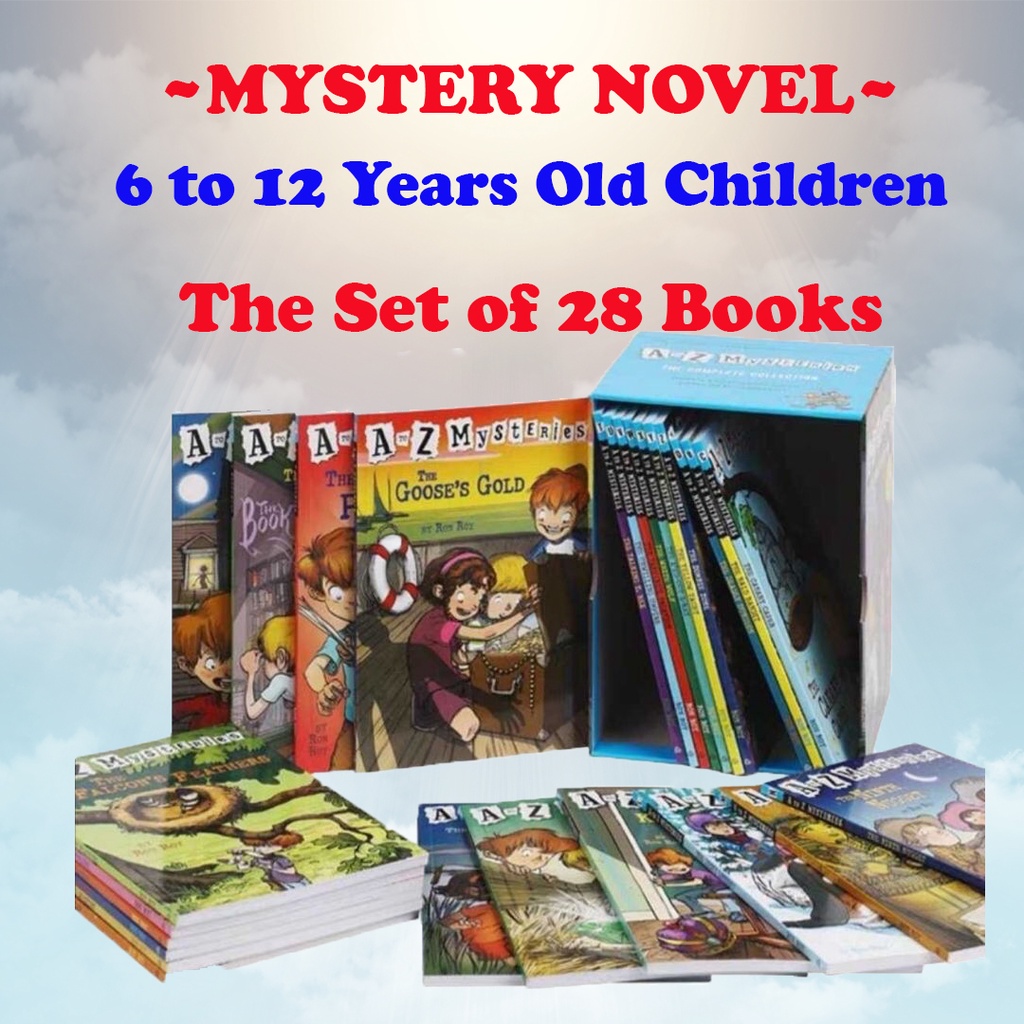 26 Books A to Z Mysteries for Children 6-12 Years Old/Detectives Story/Detectives Novel/Teenager Reading Novels Book