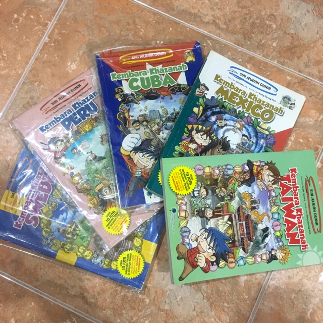 Komik Kembara Khazanah Kombo 5pcs Shopee Malaysia