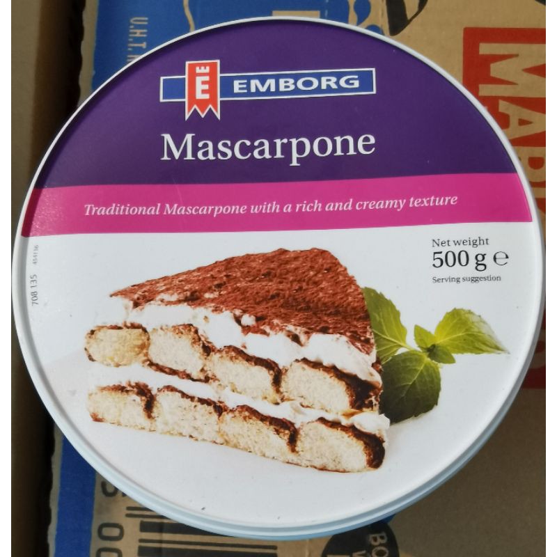 Buy Emborg Mascarpone Cheese 马斯卡彭奶酪500g Seetracker Malaysia