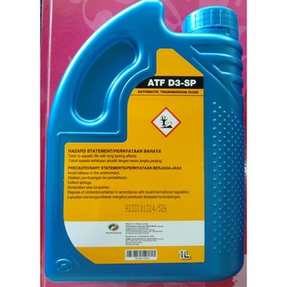 Perodua ATF ( D3-SP / SP3 ) Gear Oil (1L) - Myvi Lagi Best 