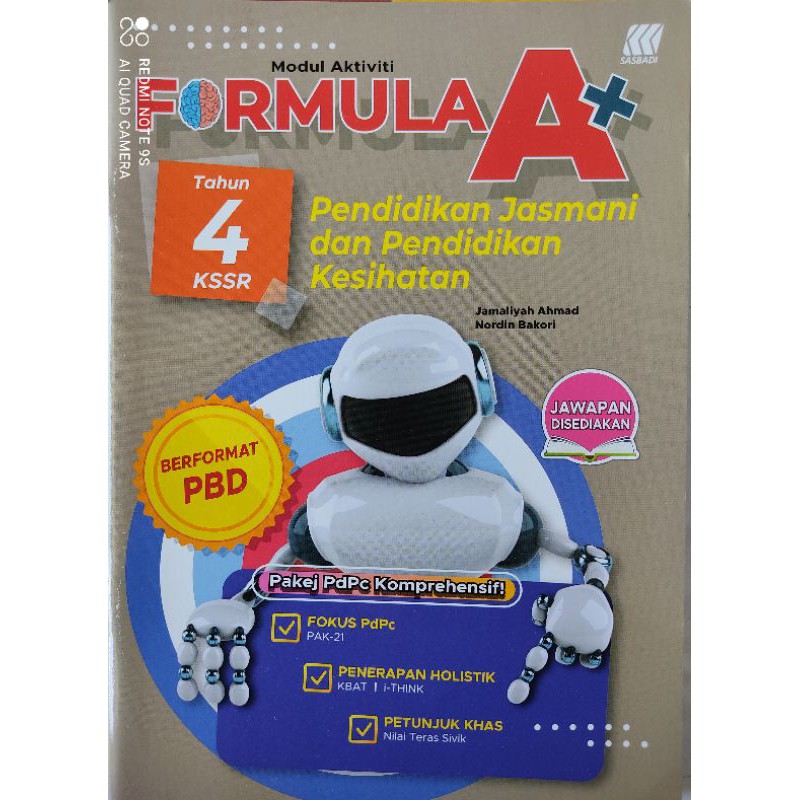 Modul Aktiviti Formula A Pendidikan Jasmani Dan Pendidikan Kesihatan Tahun 4 Shopee Malaysia