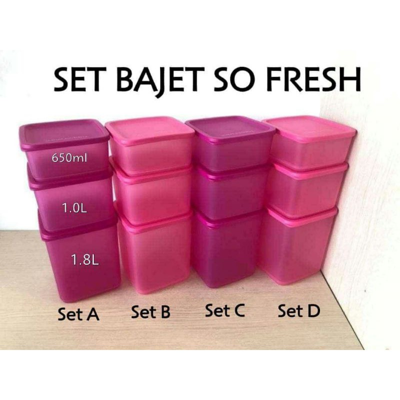 FRESH SQUARE  SET BAJET