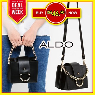 aldo sling bag black
