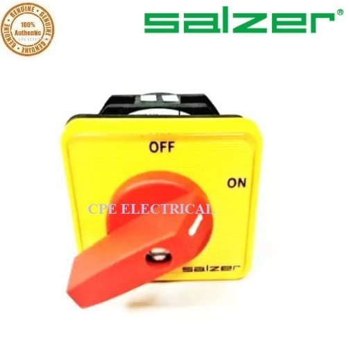 SALZER 16A 1 2 3 POLE ON OFF SELECTOR CAM SWITCH | Shopee Malaysia