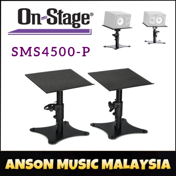 On-Stage SMS4500-P Desktop Monitor Stands, Pair