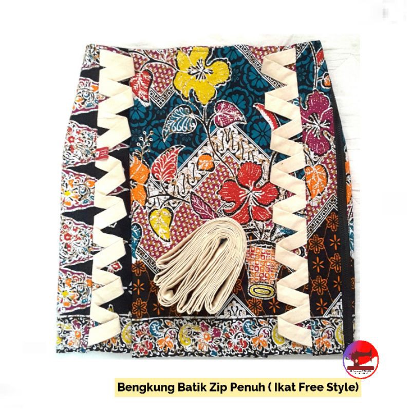 Buy Bengkung Bersalin  Bengkung Pantang Zip Batik [Ikat Free 