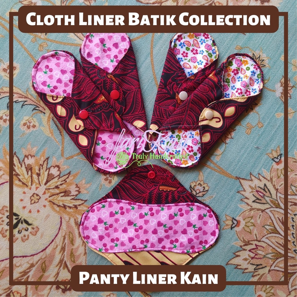 Pantyliner Kain / Cloth Liner [Batik Collection] Cotton Flannel ...