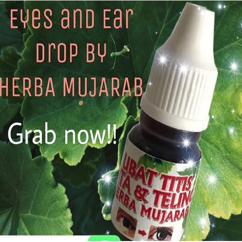Penawar Mata Titis Mata &Telinga Herba Mujarab  Shopee 