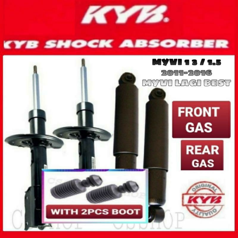 KYB PERODUA MYVI LAGI BEST SHOCK ABSORBER FRONT AND REAR ORIGINAL