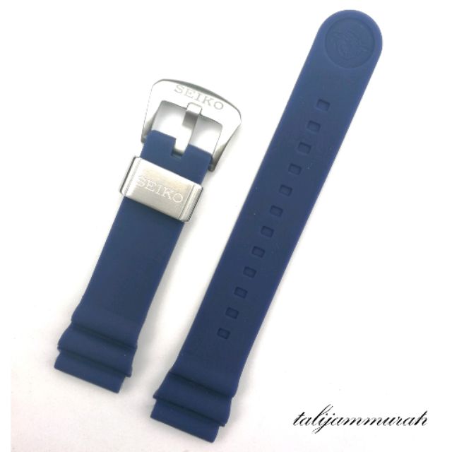 FREE GIFT] 22MM SEIKO Diver Rubber Strap Z22 Code Navy Blue | Shopee  Malaysia