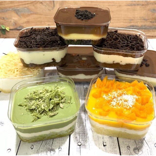 Price 1 Minimum Box Buy 10 Cup Pudding Empty Box Cup Jelly Dessert Box Mini Oyamisu Close Shopee Malaysia