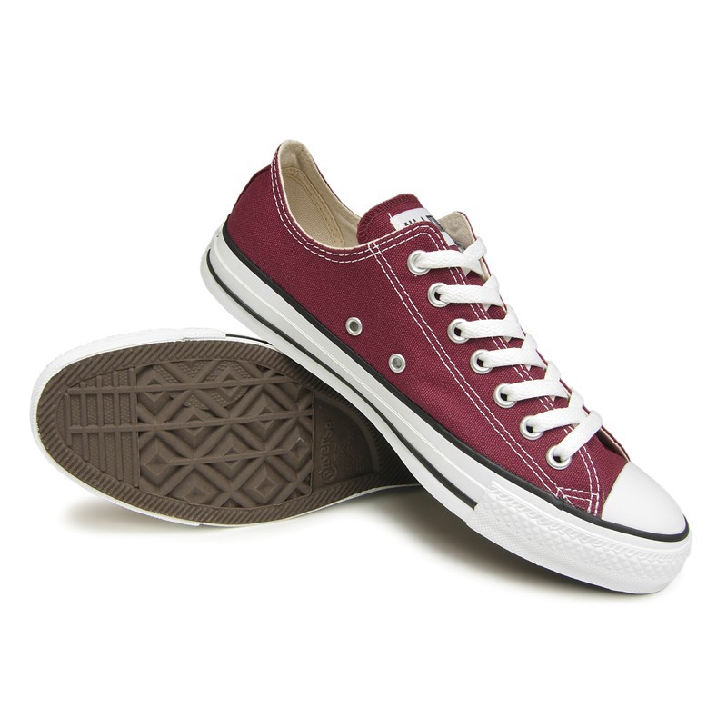 converse shoes maroon color