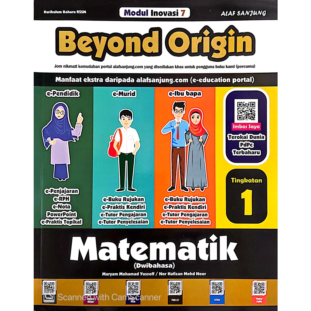 ALAF SANJUNG  MATEMATIK (DWIBAHASA)  MATH  Modul Inovasi 7  BEYOND