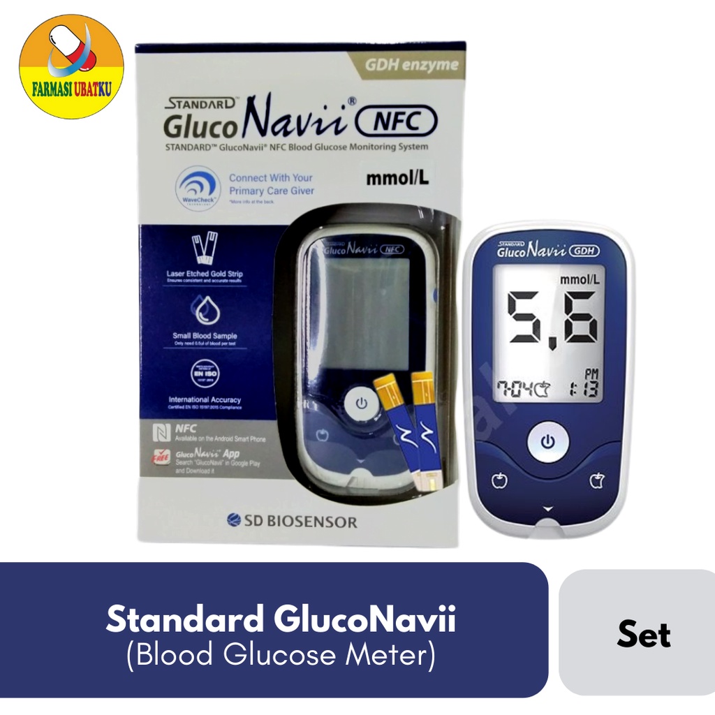Gluconavii Blood Glucose Meter Starter Kit With 25 Strips I Lifetime