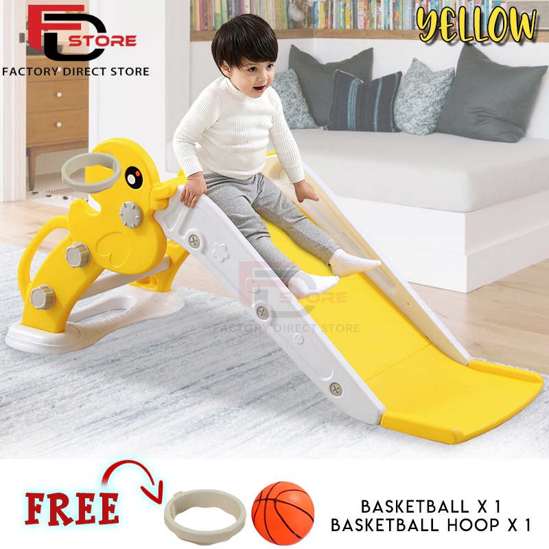 FDS Little Duck Mini Children Slide Playground Indoor Home Kids Slide