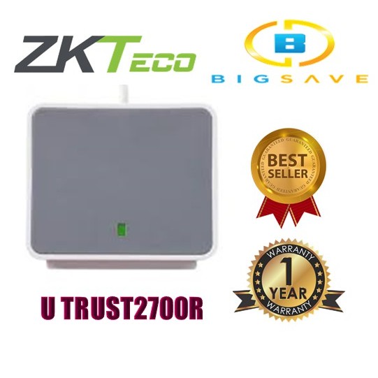 Utrust2700r Mykad Reader For Zkteco Visitor Management System Shopee Malaysia