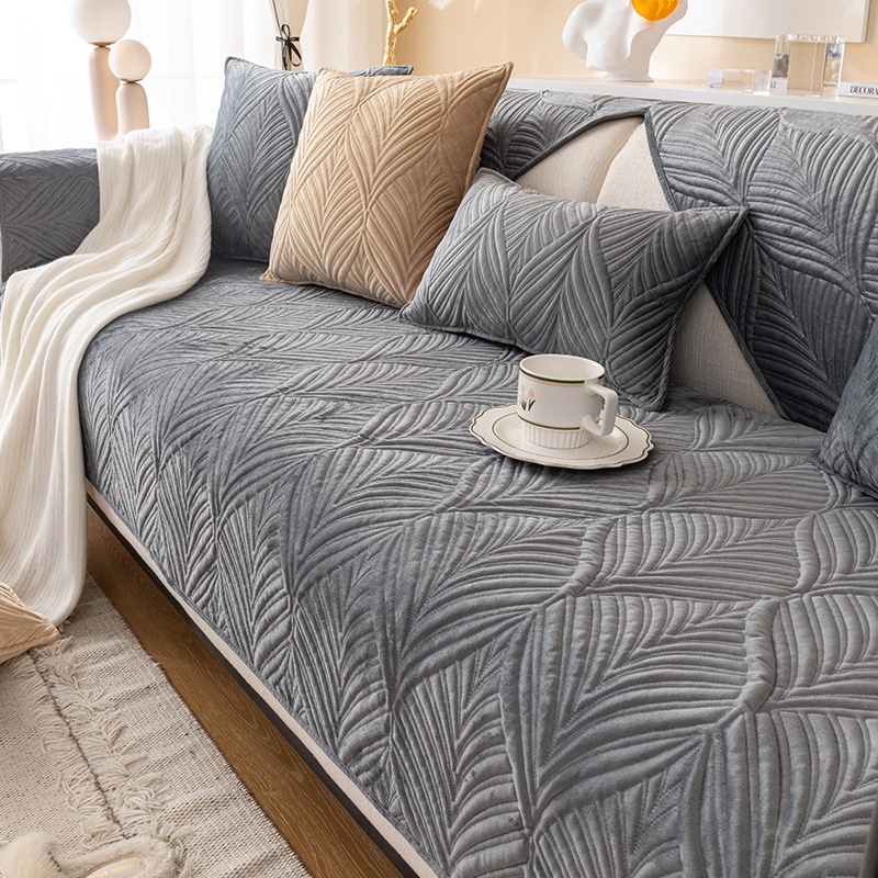 Cotton Sofa Cover Slipcover Cushion Cover backrest armrest Sofa Mat set