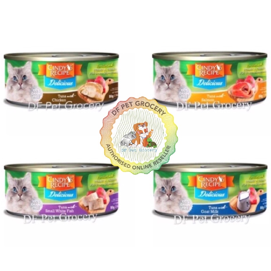 Cindy Recipe Delicious Tuna 80g ( 100% Grain Free )- Cindy's Recipe Cat ...