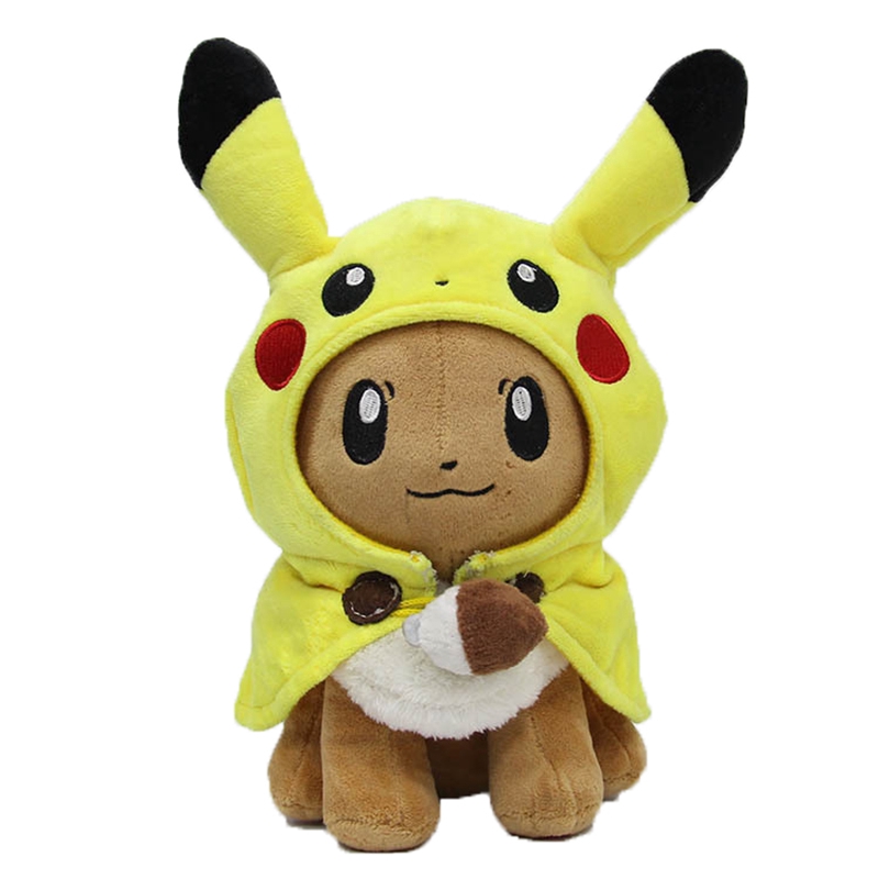 eevee and pikachu plush
