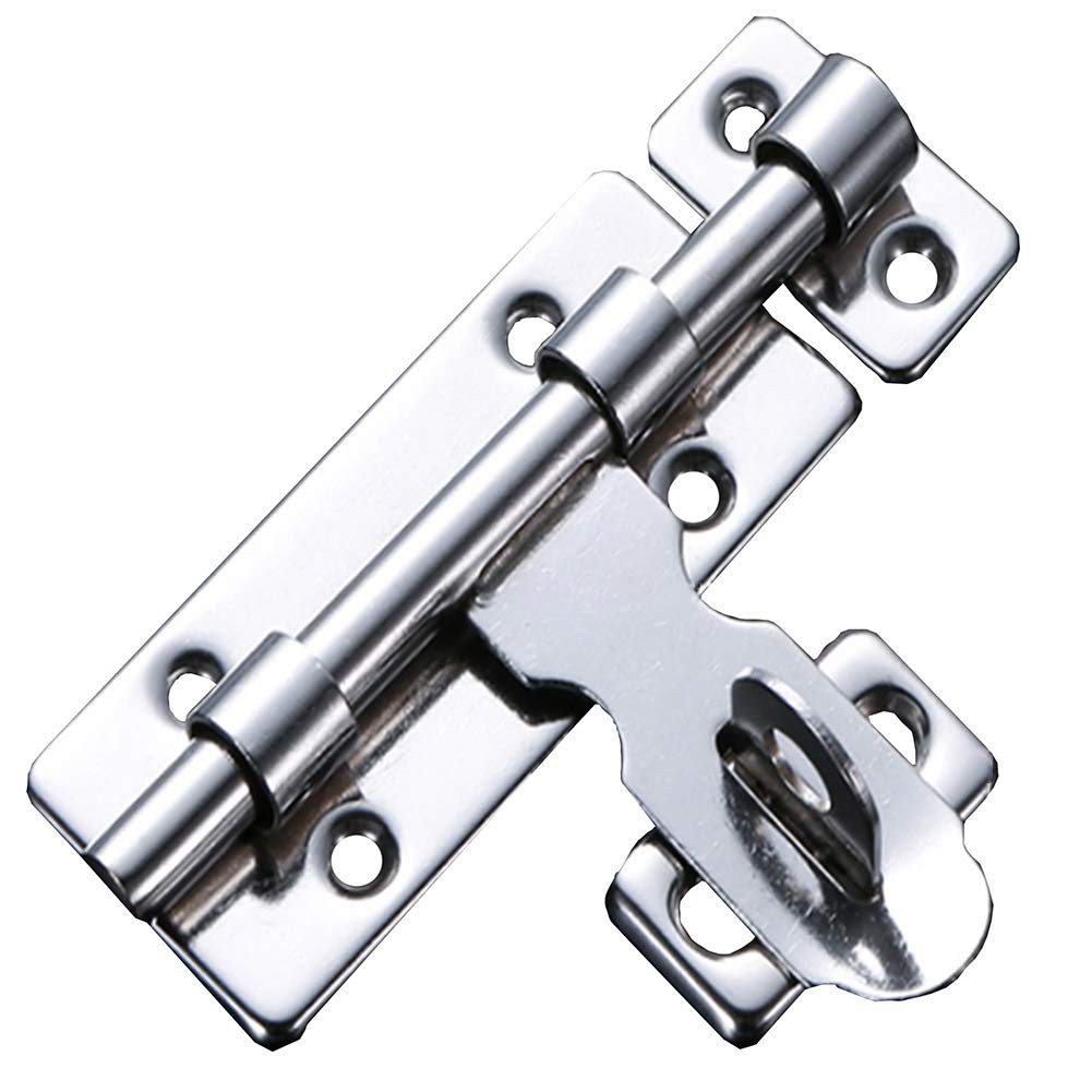 Sliding Door Bolt Hasp 100 Mm Stainless Steel Door Barrel Bolt